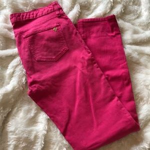 Kate Spade Hot Pink Denim Jeans